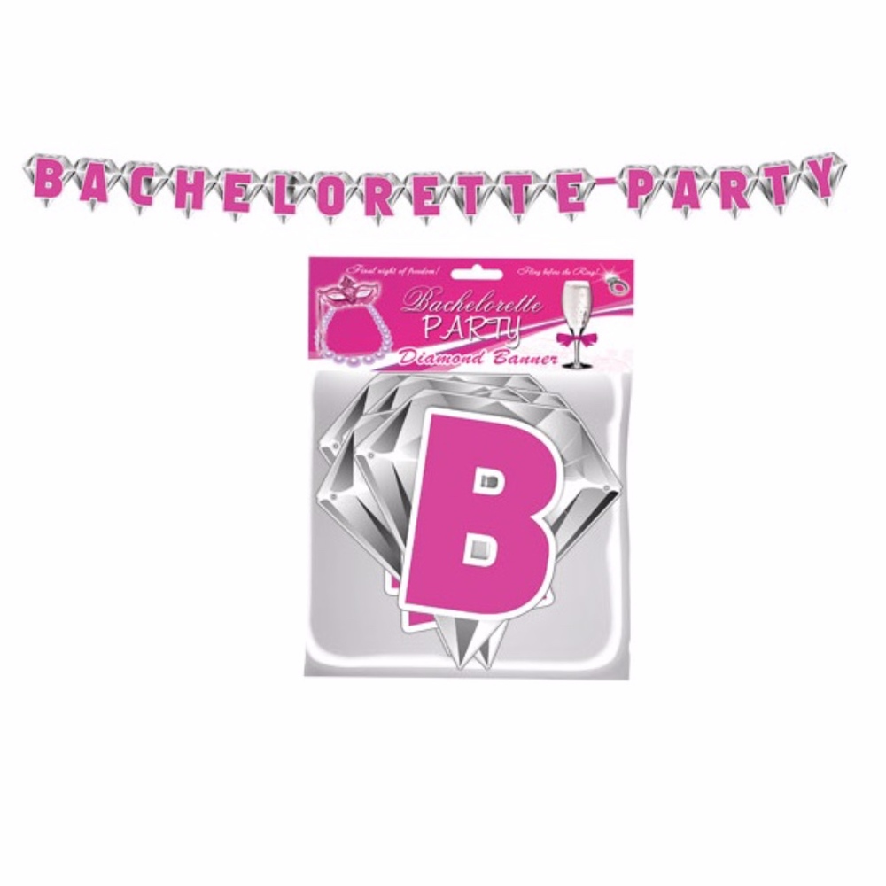 Bachelorette Party Diamond Banner